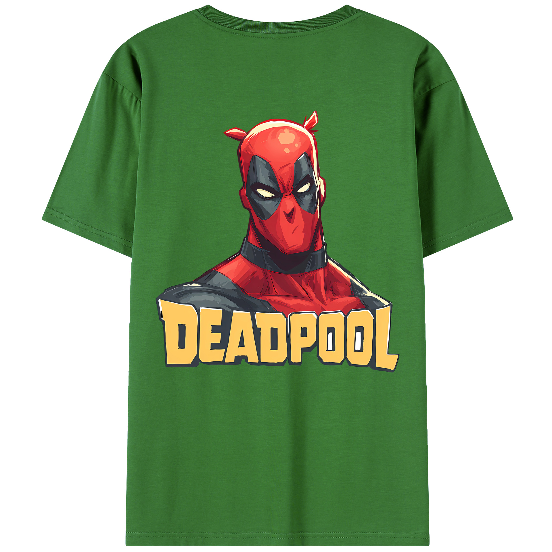 （画像用） Deadpool デッドプール レディース半袖Tシャツ(バックプリント)